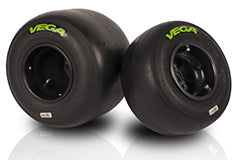 Vega XH3 CIK F/Z Option Green Slick Set